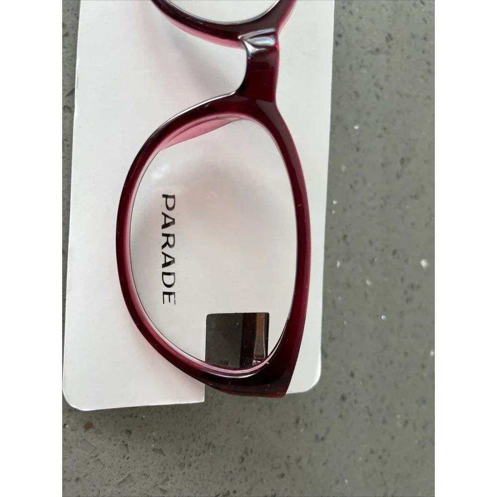 Parade Eyewear 1711 PLUM 52-16-135 Plum Full Rim Eyeglasses Frames Only PQ1711